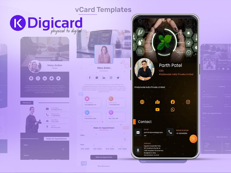 K Digicard - Create your Digital Card!